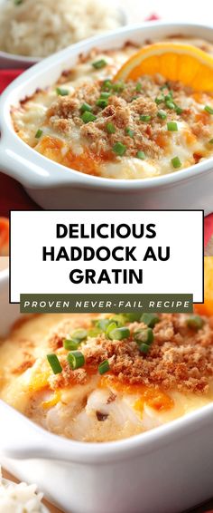 Image for Delicious Haddock Au Gratin Baked Haddock Recipes, Baked Haddock, Haddock Recipes, Weeknight Dinner, Fish Recipes, Love This, Special Occasion, Fish, Baking