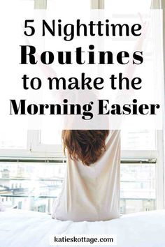 Routines For Moms, Healthy Day Routine, Daily Routine For Women, Productive Tips, Routine List, How To Fall Asleep Quickly, How To Have A Good Morning, Daily Schedules, Get Better Sleep