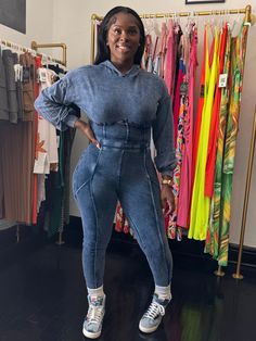 This “Acid Me” set features a round neck line, long sleeve, hoodie, crop top, high waisted, elastic waistband leggings, and finished with no closure. -95% Cotton 5% Spandex -Stretch material Tee is wearing a medium, 165 lbs. Hand wash, cold water. Do not bleach. Elastic Waistband Leggings, Hoodie Crop Top, No Closure, Long Sleeve Hoodie, Jumpsuit Dress, Cold Water, Bleach, Round Neck, Crop Top