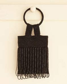 Bracelet Evening Bag - Black – BODE Luxury Formal Bag With Beaded Fringe, Rectangular Evening Bag With Fringe, Rectangular Evening Bag With Beaded Fringe, Evening Rectangular Bag With Beaded Fringe, Evening Rectangular Bags With Beaded Fringe, Formal Rectangular Bags With Beaded Fringe, Formal Rectangular Bag With Beaded Fringe, Rectangular Beaded Fringe Evening Bag, New York Mens