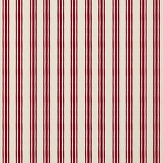 red and white striped fabric with vertical stripes