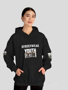 Get ready to snuggle up in this Unisex Streetwear Youth Culture Hooded Sweatshirt! It features a spacious kangaroo pocket and a matching drawstring for added style. 
#onlinestore #onlineshop #genzie #streetwear #hoodie #uk #fashion  #clothingbrand #smallbusiness #streetfashion  #ukstreetwear #ukonlinestore  #fashionista #fashionstyles2me Hoodie Uk, Unisex Streetwear, Streetwear Hoodie, Youth Culture, Uk Fashion, Fashion Poses, Mens Street Style