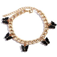 Description: Aesthetic soft girl style Butterfly Bracelet. This unique Soft Girl Bracelet is a perfect addition to any aesthetic jewelry box. Can be worn with any outfit and it's unique design is sure to be grabbing lots of attention! Free shipping Worldwide Delivery time: 15-35 days Casual Metal Bracelets For Gift, Trendy Adjustable Alloy Charm Bracelet, Trendy Alloy Bracelets For Gifts, Trendy Adjustable Alloy Bracelets, Trendy Alloy Bracelets As Gift, Adjustable Trendy Alloy Bracelets, Trendy Black Adjustable Chain Bracelet, Trendy Adjustable Black Chain Bracelet, Casual Adjustable Chain Bracelet Gift