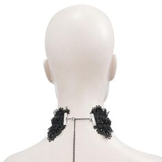 Eas008 Spider Web Shaped Gothic Chocker Gothic Choker Necklace For Alternative Fashion, Emo Metal Choker For Party, Emo Style Party Jewelry With Chain, Emo Party Jewelry With Chain, Alternative Style Halloween Party Necklace, Emo Halloween Party Necklaces, Alternative Style Party Jewelry With Chain, Gothic Chain Choker, Gothic Black Body Jewelry For Party