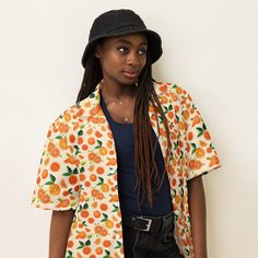 Discover the Ultimate Summer Wardrobe Essential: The All-Over Print Collared Unisex Button-Down Shirt! 🌟 👕 **Ultra-Comfortable & Stylish Dive into summer with flair in our All-Over Print Collared Unisex Button-Down Shirt. Designed to impress and built for comfort, this shirt is your perfect companion for every summer adventure. With a blend of 65% recycled polyester and 35% polyester, it offers a sustainable choice without compromising on style. 🌞 **Beat the Heat Say goodbye to discomfort on Aesthetic Tropical, Aloha Beaches Shirt, Summer Wardrobe Essentials, Shirt Aesthetic, Vegan Gifts, Summer Favorites, Button Down, Fruit Print, Beach Shirt