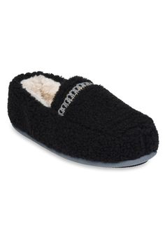 Classic easy on/off scuff style boasts a berber upper with complimenting tape trim detail and a faux shearling lining and insole that will snuggle your feet. Our dual insole foam system featuring memory foam cradles your feet for added comfort. The TPR outsole is great for lounging indoors but durable for outdoor use. this is another great slipper option from GaaHuu. Half size should size up.100% polyester Upper100% polyester LiningTPR OutsoleMocassin Slipper available in sizes Small (5-6) Mediu Wedge Dress Shoes, Wide Width Shoes, Womens Scrubs, Sneaker Dress Shoes, Sport Sandals, Tie Shoes, Sandal Fashion, Dress Sandals, Trim Detail