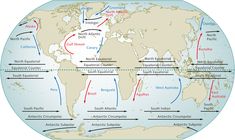 the world's major ocean currents