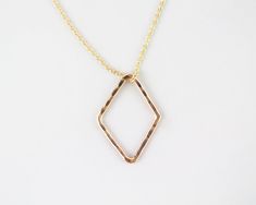 Discover our Simple Shape Necklaces, a delightful addition to our beloved simple shapes series! Crafted by our skilled artisans and made to order, these necklaces feature our iconic 16GA circle, oval, diamond, and heart shapes gracefully threaded onto our barely there 1.1mm chain, creating perfect accessories for any occasion. Available in three fine metal options – 14 karat yellow gold filled, 14 karat rose gold filled, and 100% recycled Sterling silver – each piece is meticulously handcrafted, Modern Everyday Diamond-shaped Jewelry, Modern Diamond-shaped Everyday Jewelry, Minimalist Diamond-shaped Everyday Jewelry, Minimalist Everyday Diamond-shaped Jewelry, Everyday Minimalist Diamond-shaped Jewelry, Minimalist Oval Rose Gold Necklace, Minimalist Rose Gold Oval Jewelry, Minimalist Oval Jewelry For Jewelry Making, Minimalist Oval Pendant Charm Necklace For Anniversary