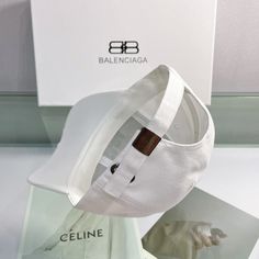 SHOP MORE LUXURY PRODUCTS HERE Description Balenciaga Logo Front Cap In White WhiteWhite Cotton Canvas Includes box, dust bag.This product is of the premium quality. White Balenciaga, Dior Shirt, Gucci Shirt, Louis Vuitton Shirt, Chanel Shirt, Balenciaga Logo, Gucci Gg Marmont, Reversible Belt, Luxury Products