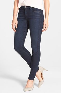 KUT from the Kloth 'Diana' Stretch Skinny Jeans (Duty) (Regular & Petite) available at #Nordstrom Jeans For Petite Women, Tory Burch Outfit, Fall Wardrobe Essentials, Spring Capsule Wardrobe, Warm Weather Outfits, Nordstrom Anniversary Sale, Fashion Attire, Petite Jeans, Classic Outfits