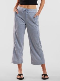 Wide Leg Pants: Bonfire | Title Nine Beach Fire, Beach Ready, Swimsuit Cover, Cotton Towels, Workout Tops, Bottoms Pants, Wide Leg Pants, Zip Pockets, Wide Leg