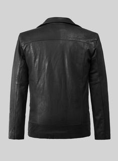 Chic, stylish, and attractive, our Resolute Black Biker Leather Jacket is the perfect addition to any wardrobe. Crafted from premium leather, this exquisite jacket exudes sophistication and confidence, giving you the perfect look for any occasion,   So showcase a sleek and modern design with this jacket is perfect those lovers who demand premier comfort and style.  
   Made Using Pure Napa Sheep Skin Soft Leather  
 
 Look Includes    Black Washed and Waxed Leather  Silver Zipper    You can cha Brown Tweed Suit, Olive Green Suit, Brown Flannel, Biker Leather Jacket, Denim Suit, Sheep Skin, Brown Tweed, Herringbone Tweed, Green Suit