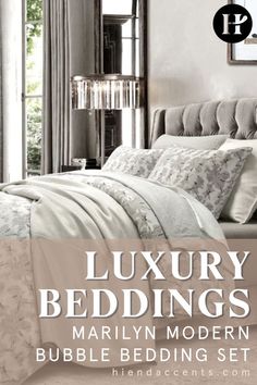 luxury beddings for the modern bedroom