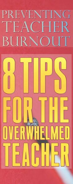 This Spring has been incredibly busy and stressful for me as a teacher. I know we teachers sometimes need to know that we are not alone in our struggles. I think sharing tips for preventing stress are in order. Teacher Positivity, Teacher Wellbeing, Childcare Director, Burnout Tips, Planning School, Teacher Burnout, Health Teacher, Message Center, Classroom Strategies