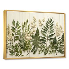 an image of a wall hanging with plants on it