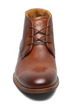 Burnished leather elevates a versatile chukka boot in a clean, classic silhouette. Leather upper and lining/rubber sole Imported Chukka Boots Men, Nike Wallpaper, Platform Slippers, Pointed Toe Shoes, Kids Sandals, Kids Sneakers, Designer Clothes For Men, Women's Summer Fashion, Chukka Boots