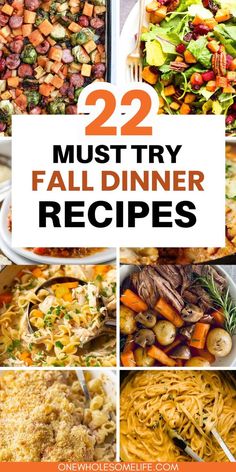 collage of Fall dinner ideas. Easy Fall Dinner Ideas, Seasonal Meals, Easy Fall Dinner, Fall Dinner Ideas, Winter Dinners, Mustard Chicken Recipes, Fall Dinners