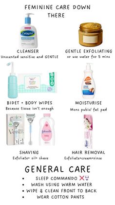 Must Have Feminine Products, How To Take Care Of Your Kitty, Kitty Health Tips, Kitty Care Women, Self Hygiene Tips, Tips For Your Kitty, Hygiene Hacks For Women, Hygiene Tips Feminine Kitty, How To Make Kitty Smell Good