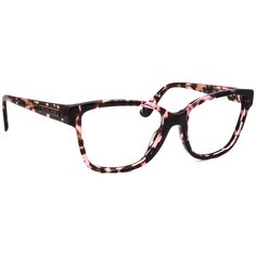 Condition: New. No lenses, frame is in perfect condition. . Brand: Michael Kors . Model: MK 4082 (Orlando) 3099 . Color: Pink Tortoise . Material: Acetate . Shape: Square. Hinge: 5 Barrel/Non-Spring . Lenses: These eyeglasses do not come with lenses, which is ideal to fit them with your own prescription or non-prescription lenses. To make lenses that are a perfect fit, your lab technician will use a tracer machine that traces the shape of the frame for the exact measurements. . Note: Does NOT come with case and/or accessories however the item will be shipped in sturdy packaging. . Size: Lens Width: 54 mm Bridge Size: 17 mm Lens Vertical: 42 mm Temple Length: 140 mm Overall Width: 141 mm Frame Vertical: 48 mm  . Michael Kors Eyeglasses Woman, Michael Kors Eyeglasses, Lab Technician, Eye Wear Glasses, Square Frame, Eyeglasses For Women, Square Frames, Prescription Lenses, Eyewear Sunglasses