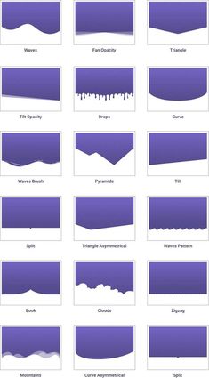 different shades of purple are shown in this diagram