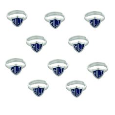 PRICES MAY VARY. 10 Pack of Blue Adjustable HLJ Rings "Spanish CTR Rings" The timeless classic in Spanish THE PERFECT GIFT FOR: Graduation, Weddings, Anniversaries, Baptisms, Temple Endowment, Missionary Farewells, Family Members of Missionaries, High School Graduation, College etc CTR ALLOY RINGS DESIGNED FOR ADULTS - but perfect for teenagers, missionaries, college students, and older Great Gift for Any Occasion! Perfect for Christmas, Birthdays, Bridesmaids, Mothers Day! A Gift that will be C Ctr Rings, Fingernail Polish, Moment In Time, Long Periods, One Moment, He Is Able, Stylish Accessories, Timeless Classic, Meaningful Gifts