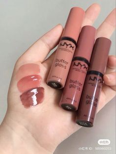 #nyxprofessionalmakeup #girly #makeup #trend #lipgloss #nudeshades #best #amazon Nyx Butter, Nyx Butter Gloss, Butter Gloss, Lipstick Kit, Lip Makeup Tutorial, Makeup Help, Smink Inspiration