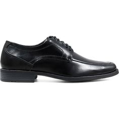 The Calhoun men's dress shoes from Stacy Adams is the base for your next great business look: built from the ground up to be comfortable, stylish, and professional.Closure Type: Lace-UpUpper/Outer Base Material: 100% SyntheticShoe Lining Material: SyntheticSole Material Content: 100% Synthetic Rubber BlendToe Type: Cap ToeCare: Wipe CleanHeel Style: Flat HeelCountry of Origin: Imported Classic Synthetic Oxfords For Formal Occasions, Classic Synthetic Oxfords For Formal Wear, Formal Synthetic Oxfords With Leather Sole, Slip-resistant Leather Oxfords For Formal Wear, Business Leather Shoes With Slip-resistant Plain Toe, Synthetic Wingtip Dress Shoes For Formal Occasions, Formal Leather Shoes With Slip-resistant Sole, Classic Formal Synthetic Oxfords, Slip-resistant Leather Shoes For Formal Occasions