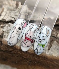 Cozy Nails, Nail Winter, Animal Nails, Disney Nails, Easter Nails, Nail Tutorials, Winter Nails, Nail Inspo, Manicure