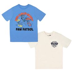 PRICES MAY VARY. Inclusion & premium design: The set comes with 2 short sleeve t-shirts, both featuring your kids’ favorite pups: Rubble, Marshall, and Chase, printed using the top-grade process to ensure that the print stays even after many washes. It is made with quality materials for maximum comfort and durability for long-lasting usage. A cool Paw Patrol outfit for a fan of any size: This set is available for kids in sizes 4, 5/6, 7, and 8. This set of clothes is just what you need for littl Paw Patrol Outfit, Paw Patrol Shirt, Paw Patrol Pups, Paw Patrol Nickelodeon, Boys Set, Paw Patrol, Premium Design, Nickelodeon, Boy's Clothing