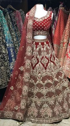 Lehenga Wedding Bridal, Maroon Bridal Lehenga, Off Shoulder Lehenga, Lehenga Wedding, Bridal Lehenga Red, Red Lehenga, Lehenga Collection