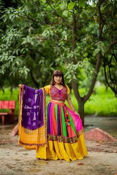 RHYME into GARBA tunes with this TRADITIONAL FULL FLARE Pure cotton GAMTHI CHANYA-CHOLI..A FASHION that Will stay for ever!!#fullystitched #adjustableblouses #gamthi #designer#lifestyle #rhymewithrinku Please PRIVATE MESSAGE me for any questions or comments 🙏 Multicolor Sharara With Tilla Embroidery, Bohemian Dabka Sharara For Festivals, Multicolor Dabka Choli For Festive Occasions, Bohemian Sharara With Dabka For Festivals, Multicolor Sharara With Dabka For Navratri, Multicolor Lehenga With Dabka For Navratri, Multicolor Bollywood Choli With Dabka, Multicolor Dabka Sharara For Navratri, Navratri Multicolor Sharara With Dabka