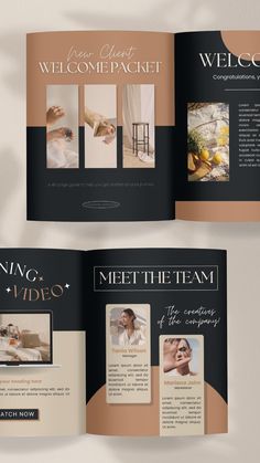 Client Welcome Packet Template, Canva Welcome Packet, Client Guide, Services Guide, Client Onboarding Guide, New Client Service Guide New Client Welcome Packet, Copic Marker Color Chart, Client Welcome Packet, Client Onboarding, Welcome Packet, Client Service, Video Team, Ebook Template