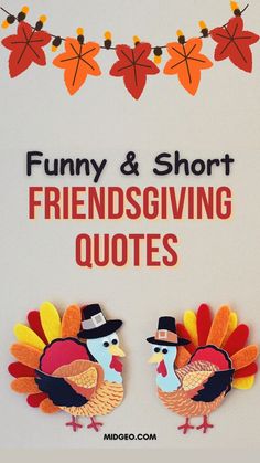 funny and short friends giving quotes for thanksgiving