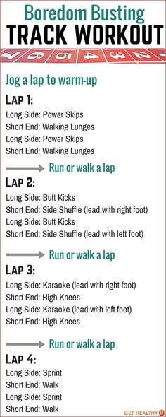 a poster with instructions on how to use the correct words for running and walking workouts