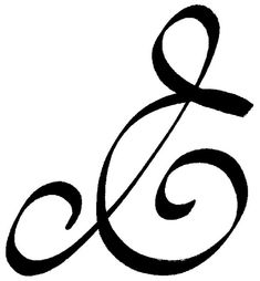 the letter g is inscribed in cursive writing with an elegant swirly design