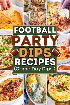 Warm Dip Recipes – Whether you prefer a classic spinach artichoke dip or a cheesy, barbecue chicken dip, we’ve got you covered! Football tailgate appetizers, football dips, game day dips, game day appetizer dips, chip dips, warm dips, hot dips,  game day snacks, football party foods appetizers, tailgate appetizers cold, football themed food, football party appetizer recipes, tailgate dips appetizers, football food appetizers, game day appetizers easy. Best, easy tailgate appetizers for a crowd! Football Party Dips, Tailgating Dips, Appetizers Tailgate, Nacho Board, Football Party Dip, Hike Snacks, Tailgate Dips, Game Day Dips, Football Party Food Appetizers