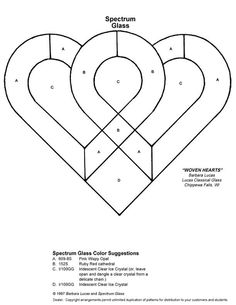 the diagram shows how to make an origami heart