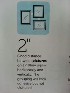 the instructions for how to use two pictures on a wall or floor in an apartment