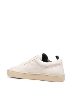 Find OFFICINE CREATIVE Kyle Lux Low-top Sneakers on Editorialist. cream white calf leather perforated detailing round toe front lace-up fastening pull-tab at the heel gold-tone logo lettering logo-print tongue branded leather insole flat rubber sole Sporty Custom Cream Sneakers With Perforated Toe Box, Classic Cream Sneakers With Perforations, Modern Cream Sneakers With Laces, Cream Leather High-top Sneakers With Rubber Sole, Cream Leather High-top Sneakers With Gum Sole, Cream Leather Custom Sneakers With Gum Sole, Custom Cream Leather Sneakers With Gum Sole, Cream Low-top Leather Sneakers, Cream Leather Low-top Sneakers