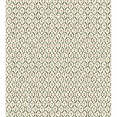 a white and green wallpaper with an intricate design