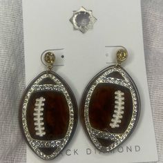 #Giftsforher #Football #Diamond #Gameday #Tortoiseshell #Sports #Nfl #Sparkle #Fallstyle #Instyle #Pigskin #Touchdown #Colts #Cheifs #Swiftie #Tswift #Designer #Tortoise (J3) Game Day Football, Football Earrings, Black Diamond Jewelry, Pig Skin, Tortoise Shell, Black Diamond, Accent Colors, Game Day, Tortoise