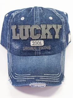 She's So Lucky Cap Vintage Pre-washed Dad Hat, Vintage Pre-washed Dad Cap, Vintage Distressed Dad Hat, Vintage Soft-washed Dad Hat Baseball Cap, Vintage Soft-washed Dad Baseball Cap, Trendy Washed Baseball Cap, Vintage Soft-washed Baseball Cap, Vintage Soft-washed Hat, One Size Fits Most, Vintage Washed Adjustable Dad Hat