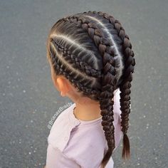 Tight Braids, Toddler Hairstyles, Hairstyles For Girls