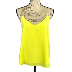 Nwt Forever 21 Yellow V-Neck Spaghetti Strap Camisole Blouse Condition: Nwt, Blemishes On Front Of Blouse, Small Mark From Tagging Gun Near Collar Area (Circled In Photos) Color: Yellow Size/Measurements: Size: Small Bust (Armpit To Armpit): 17” Length: 23.5” Material: 100% Polyester Description: Womens V Neck Spaghetti Strap Camisole Blouse Style Tags: Career, Occupational, Business, Casual, Office Work Attire, Sophisticated, Basic, Essential, Staple, Modern, Minimalist, Every Day, Simple, Timeless, Classy, Professional, Neutral, Capsule, Classic, Chic, Business Suit, Corporate Attire, Work Place, Modest, Polished, Poised Summer Camisole Tank Top For Night Out, Summer Cami Tank Top For Night Out, Spring Cami Tank Top For Night Out, Forever 21 Spring Cami Tank Top, Forever 21 Summer Tank Top, Forever 21 Cami Tank Top For Spring, Spring Cami Tank Top By Forever 21, Forever 21 Tank Top For Night Out In Spring, Forever 21 Spring Camisole Tops