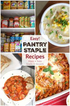 easy pantry staples that are ready to be eaten