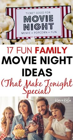 family movie night ideas that make tonight special