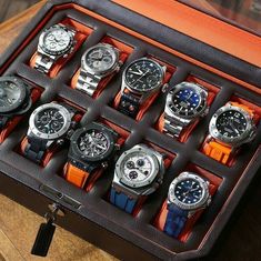 Men Watch Collection, Mens Watches Classy, Trendy Watches, Fancy Watches, Mens Fashion Watches, Expensive Watches, Modern Watches, Vintage Watches For Men