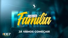 an advertisement with the words familla written in spanish