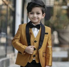 Kid's And Boy's Stylish Formal Dress - Kids & Boys Suit - Suit For Toddler - Boy's Wedding Suit - Gift For Boy's Elegant Suit - Brown Three Piece Two Piece Suit For Boy's Fabric:- Premium Dry clean Recommended Please Check The Standard Sizing Chart Last Picture We make the suit according to our Standard size chart, If you are not sure about Kid's size.  Please Send Me Your Kids Measurement in inches  Please Check the below 1 Jacket Length ? in 2 Shoulder ? in 3 Sleeves Length ? in 4 Вісер- ? in Mustard Suit, Stylish Formal Dresses, 3 Piece Suit Wedding, Suit 3 Piece, Party Wear Suits, Toddler Suits, Elegant Suit, Weight Measurement