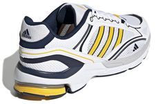 Marathon Running Shoes, Retro Men, Marathon Running, Shoes White, Black N Yellow, Low Top, Running Shoes, White Black, White And Black